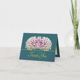 Carte Bouquet d'orchidée blanche exotique jaune vert Mer