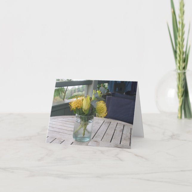 Carte Bouquet hawaïen (Devant)