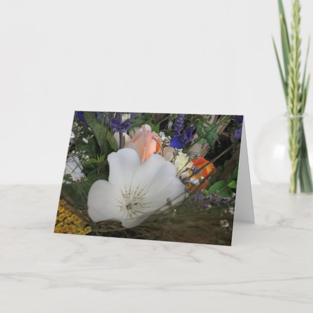 Carte Bouquet, Jardin biologique UCSC (Devant)