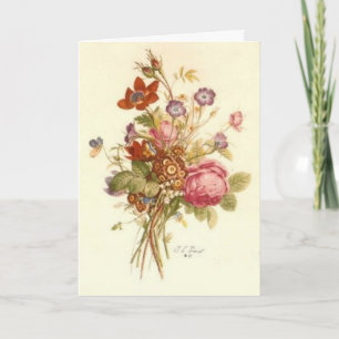 Carte Bouquet pour maman