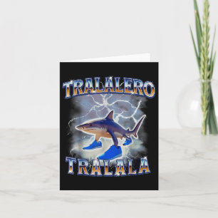 Carte Bouteille de mème de requin Tralalero Tralala
