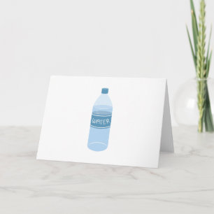 Carte Bouteille d'Eau