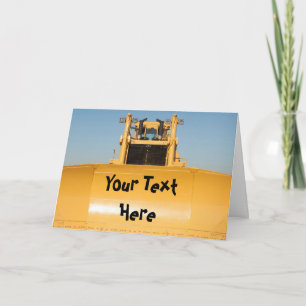 Carte Bouteur fait sur commande de message