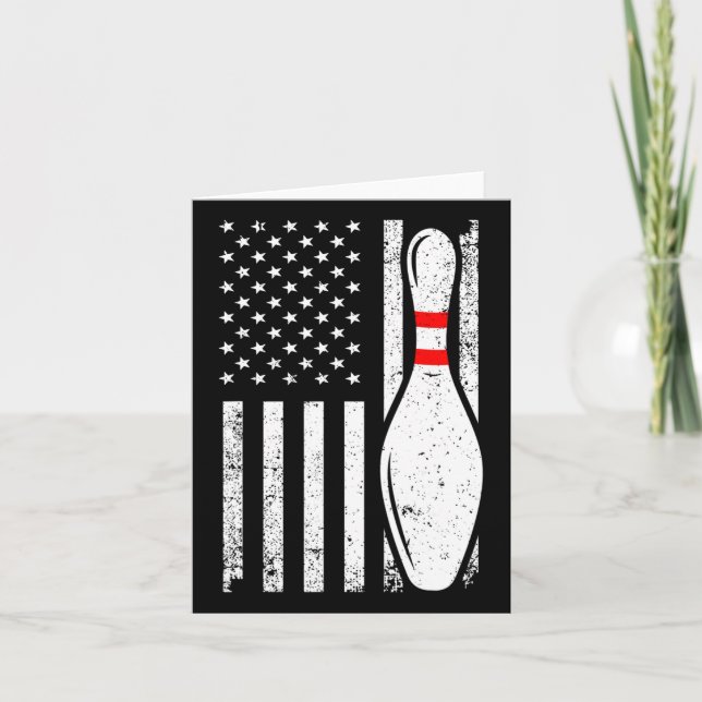 Carte Bowling Gift Bowler Accessoires Bowling Team Stuff (Devant)