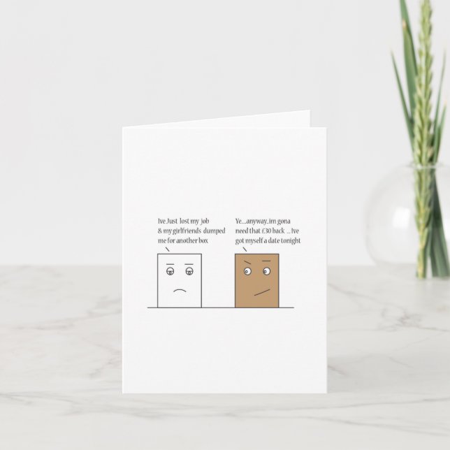 Carte Box : bad day (Devant)