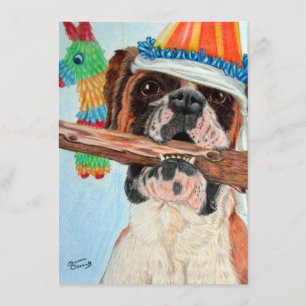 Carte Boxe d'anniversaire