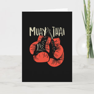Carte Boxe de Muay Thai