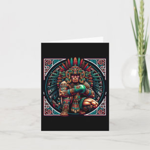 Carte Boxe Mexique Drôle Mexicain Style Vintage Boxe M