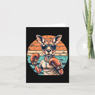 Carte Boxe Roger Australian Kangaroo Boxer Kang