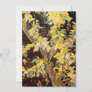 Carte Branches d'acacia en fleurs par Vincent van Gogh
