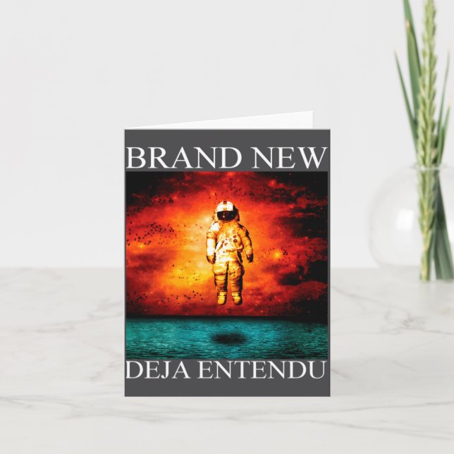 Carte Brand New Deja Entendu  (Devant)