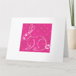 Carte Brave Bunny