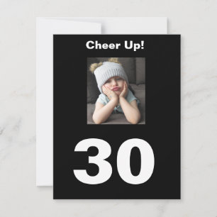 Carte Bravo ! 30e anniversaire Funny 30 Grumpy GIrl
