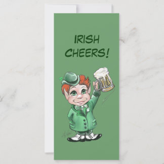Carte Bravo irlandais ! Marque-page