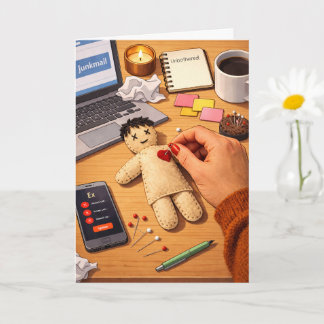 Carte Breaking Up Is Hard To Do Unbothered Illustration