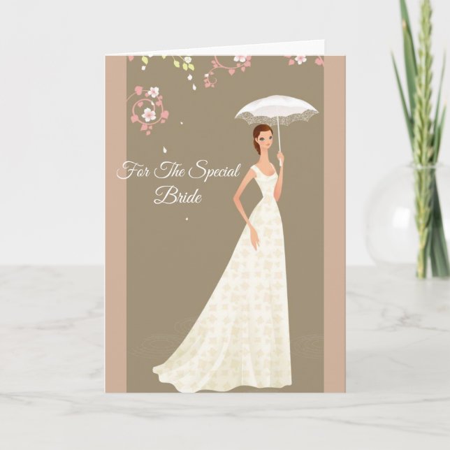 Carte Bridal Greeting Card (Devant)