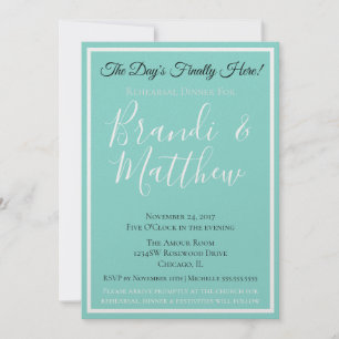 Carte Bride & Co Mariage Suite Dîner de répétition éléga