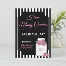 BRIDE Couture Thème Party Combien de baisers jeu