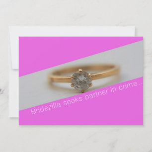 Carte Bridezilla cherche un partenaire dans le crime....