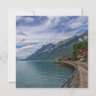 Carte Brienz par jour nuageux en Suisse