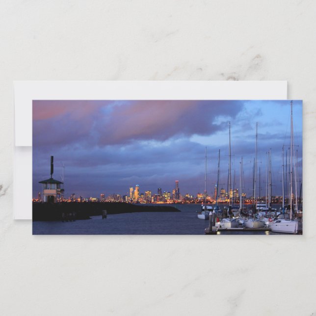 Carte Brighton à Melbourne, Australie. (Devant)