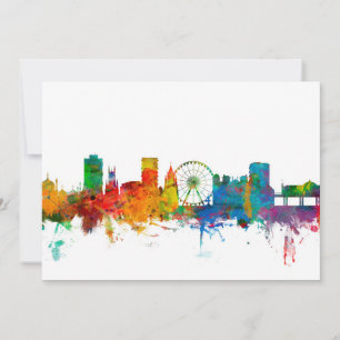 Carte Brighton England Skyline