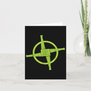 Carte Brigid''Croix Pagan Christian T-shirt irlandais St