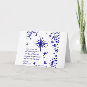 Carte Brille comme les étoiles