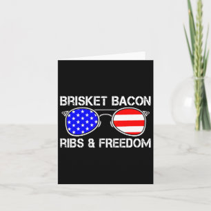 Carte Brisket Bycon Ribs Et Freedom Grill Bbq Viande Fum