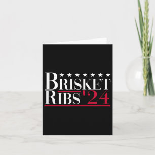 Carte Brisket Ribs 2024 - Funny Bbq Barbecue Politique E