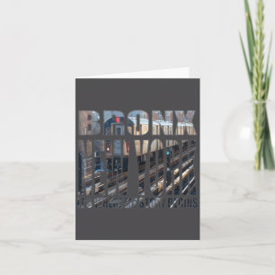Carte Bronx New York où mon histoire commence
