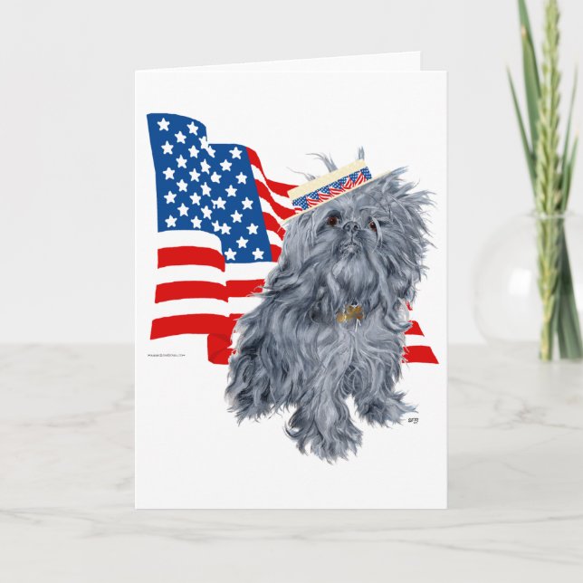 Carte Bruxelles Griffon Patriotique (Devant)