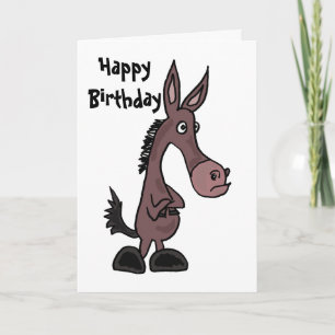Carte BT - Funny Mule Birthday Card