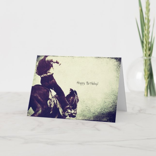 Carte Buckaroo, Anniversaire (Devant)