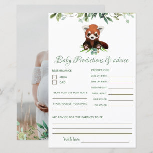 Carte budgétaire Baby shower Prédictions et consei
