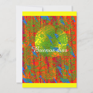 Carte Buenos dias