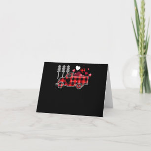Carte Buffalo Camion Feu Plaid Valentines Jour Maman Pap
