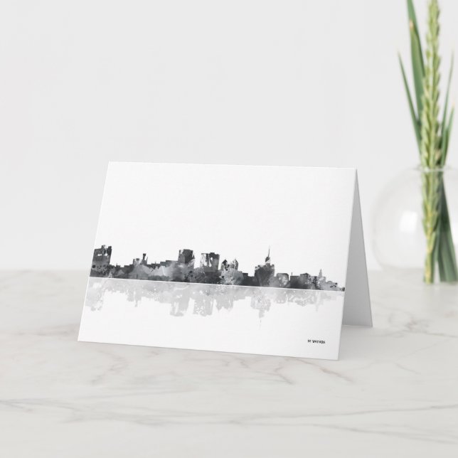 CARTE BUFFALO NEW YORK SKYLINE (Devant)