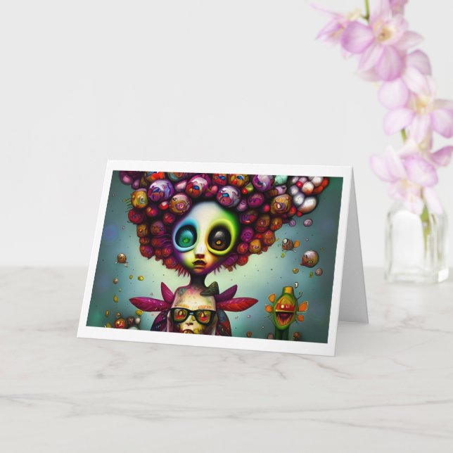 Carte Bug Egg Head Ricaso Nightmare Series (Orchidée)