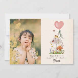 Carte Bugs & Baisers Ladybugs Classroom Valentine