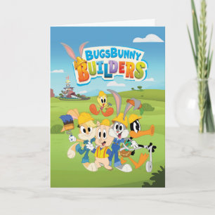 Carte BUGS BUNNY BUILDERS™  Le groupe Looney Builders