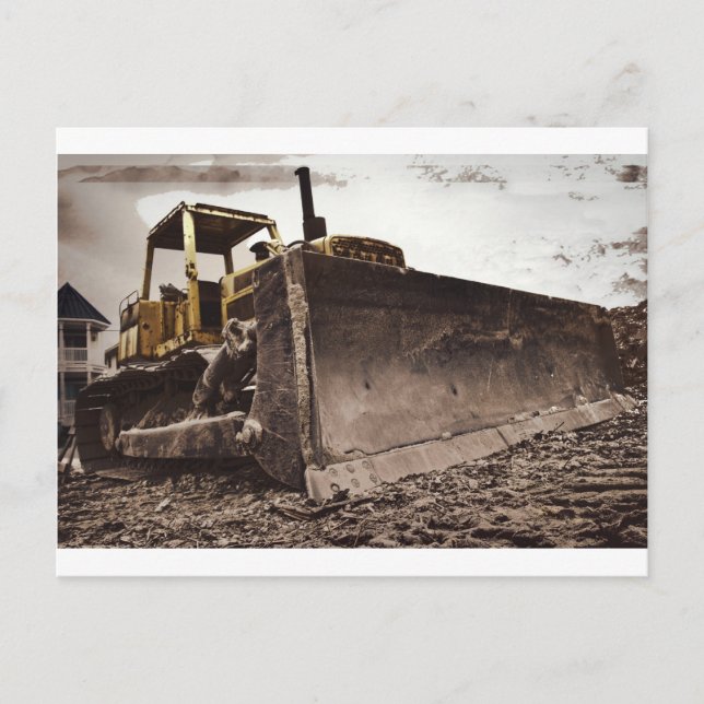 Carte Bulldozer (Devant)
