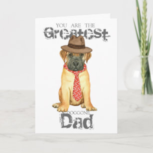 Carte Bullmastiff Papa