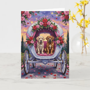 Carte Bullmastiff Saint-Valentin 