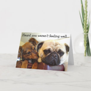 Carte Bumblesnot card: Heard you weren't feeling well