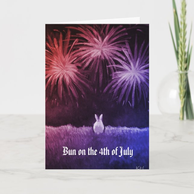 Carte Bun sur le 4 juillet (Devant)