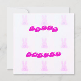 Carte Bunny de Pâques