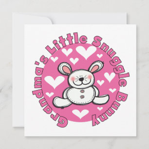 Carte Bunny de petite petite antinelle de grand-mère