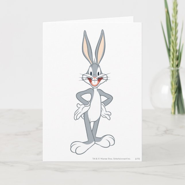 Carte BUNNY™ debout (Devant)