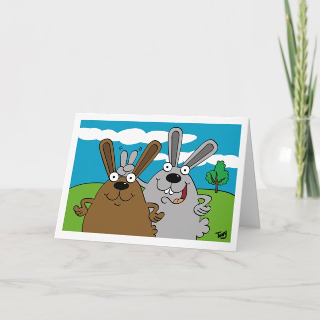 Carte Bunny Ears (Devant)